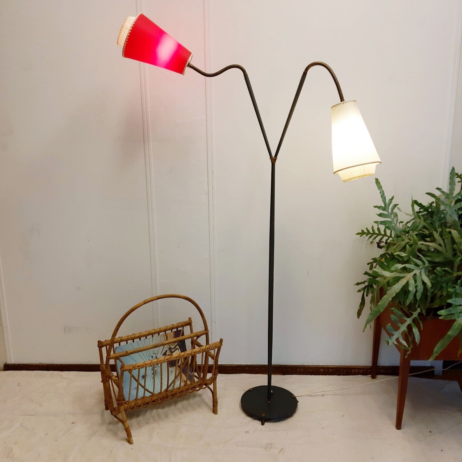 Vintage staande lamp