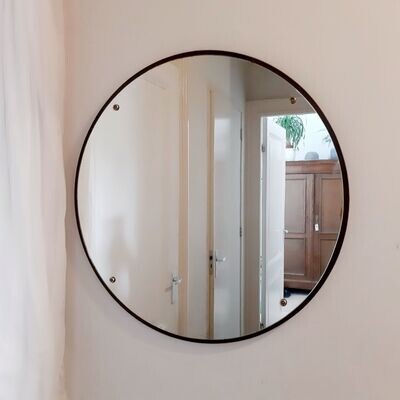 Grote Deense ronde spiegel