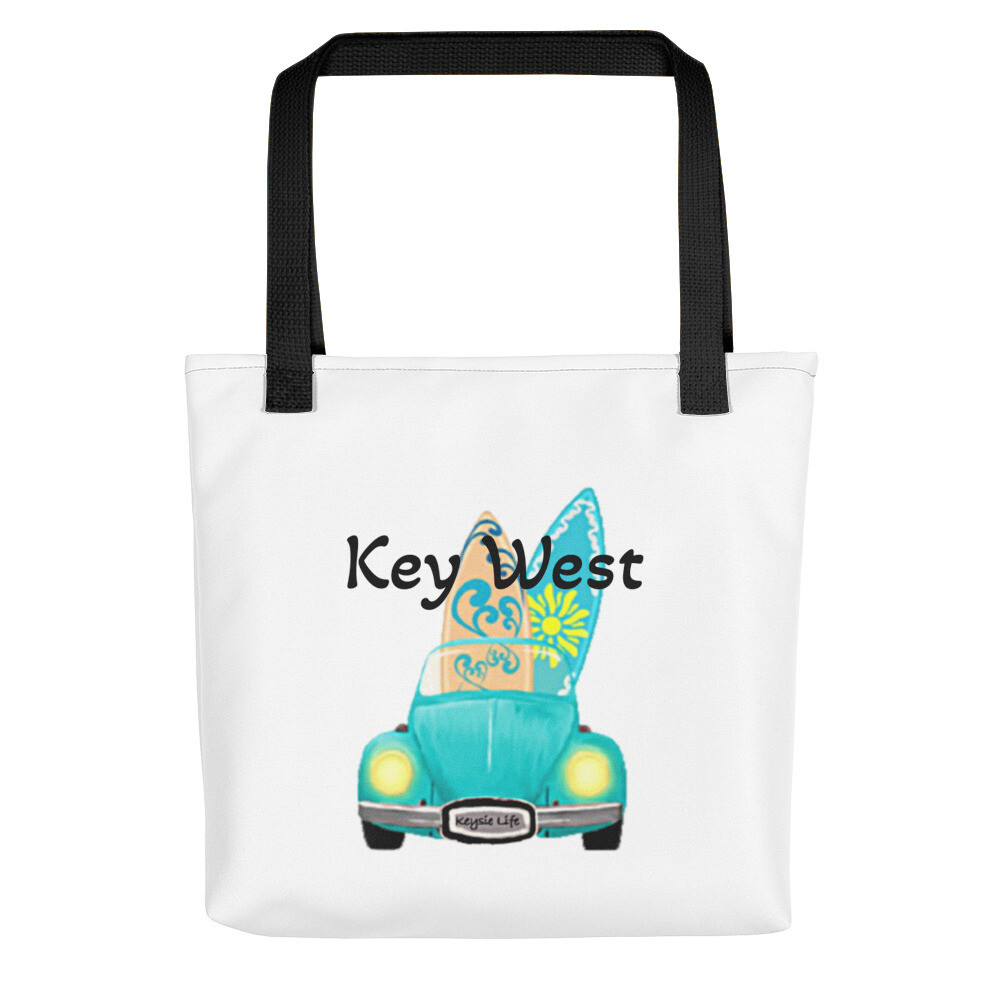 Keysie Life Tote Bag Surf Key West