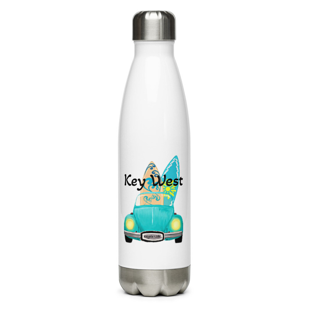 Keysie Life Stainless Steel Water Bottle Key West