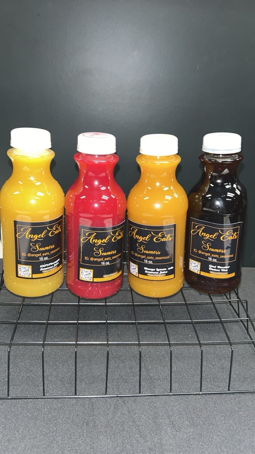 Mango lemonade Seamoss Drink