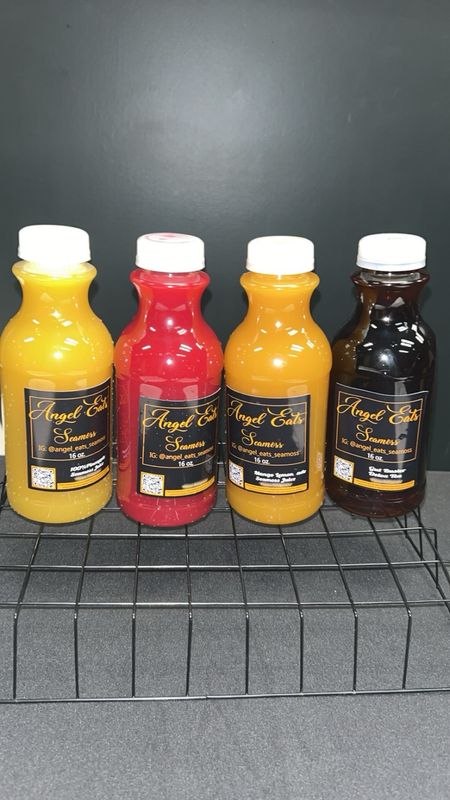 Mango lemonade Seamoss Drink