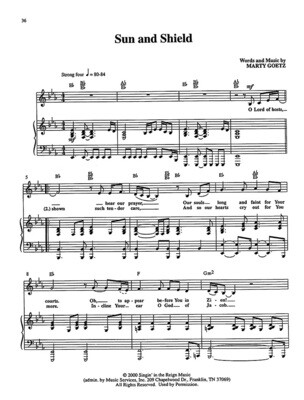 Sun and Shield - Digital Sheet Music Download