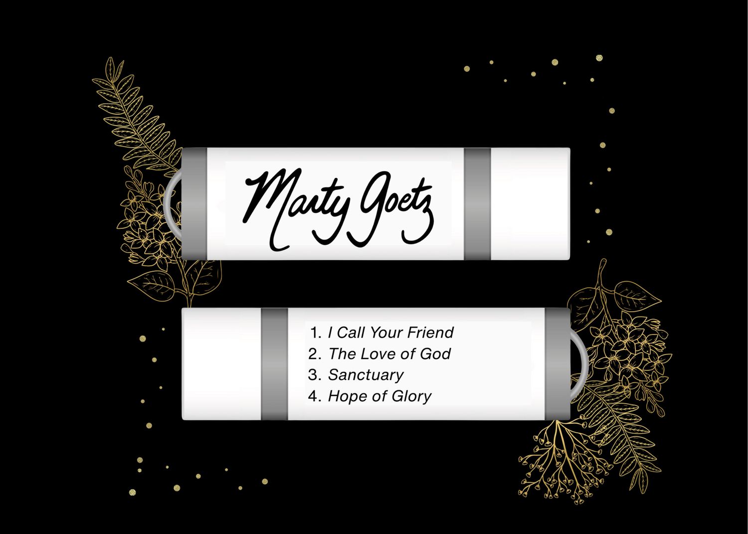 Digital Music Flash Drive (4 ALBUMS: Friend, Love, Sanctuary, Hope Of Glory)