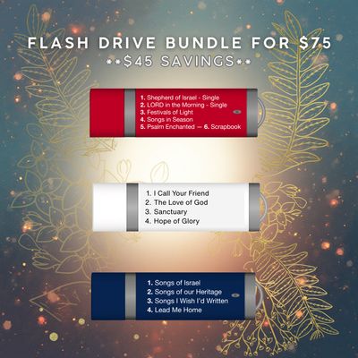 Digital Music Flash Drive BUNDLE (12 ALBUMS + 2 BRAND NEW SINGLES)