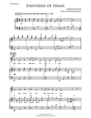 Shepherd of Israel (Psalm 23) - Digital Sheet Music Download