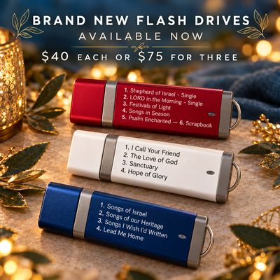 Digital Music Flash Drive BUNDLE (12 ALBUMS + 2 BRAND NEW SINGLES)