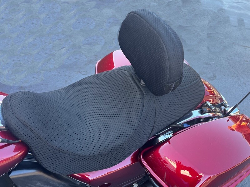 Harley Davidson Back Rest  Cover (small)
