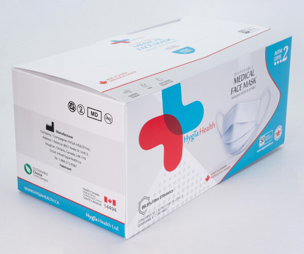 Black and Blue Medical face masks | Case of 40 boxes