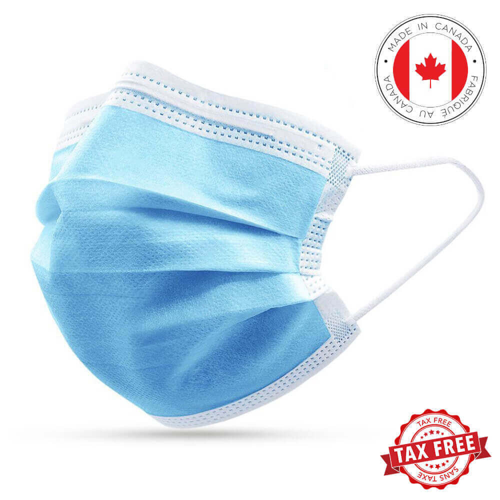 Black and Blue Medical face masks | Case of 40 boxes