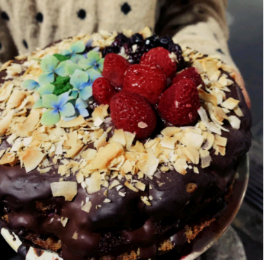 Keto Celebration chocolate cake