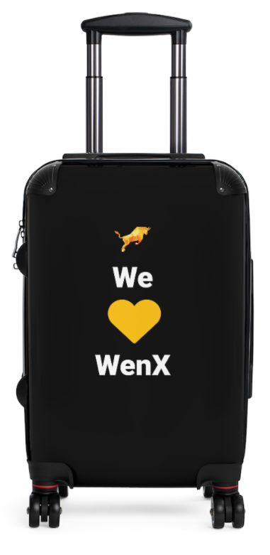 We Love WenX Cabin Suitcase