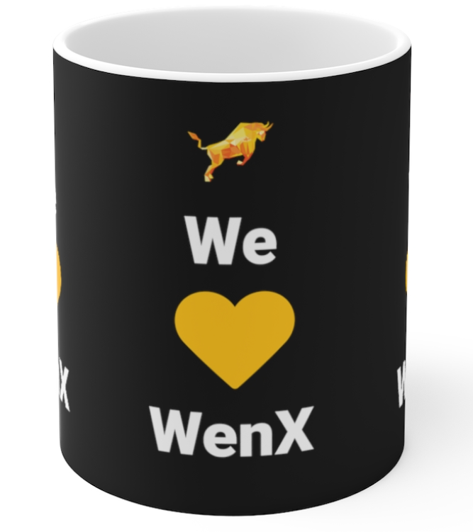 We Love WenX in WenX Ceramic Mug