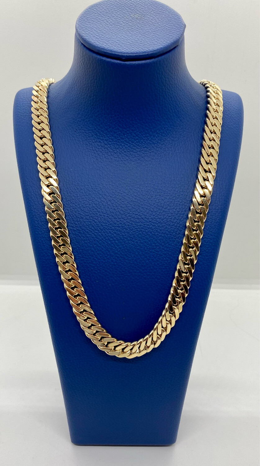 9ct Yellow Gold Double-link Chain