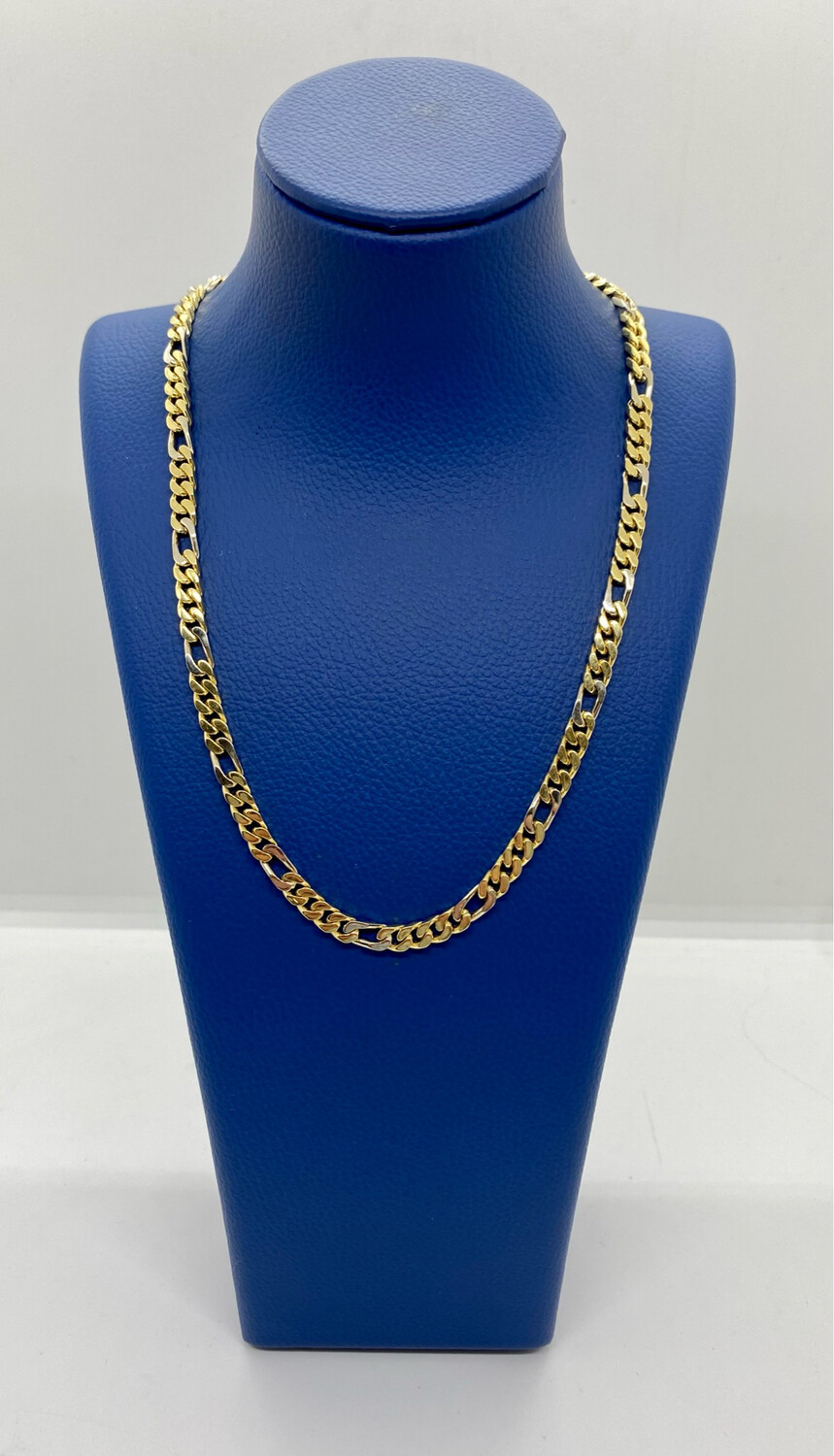 18ct Yellow Gold Figaro Link Chain