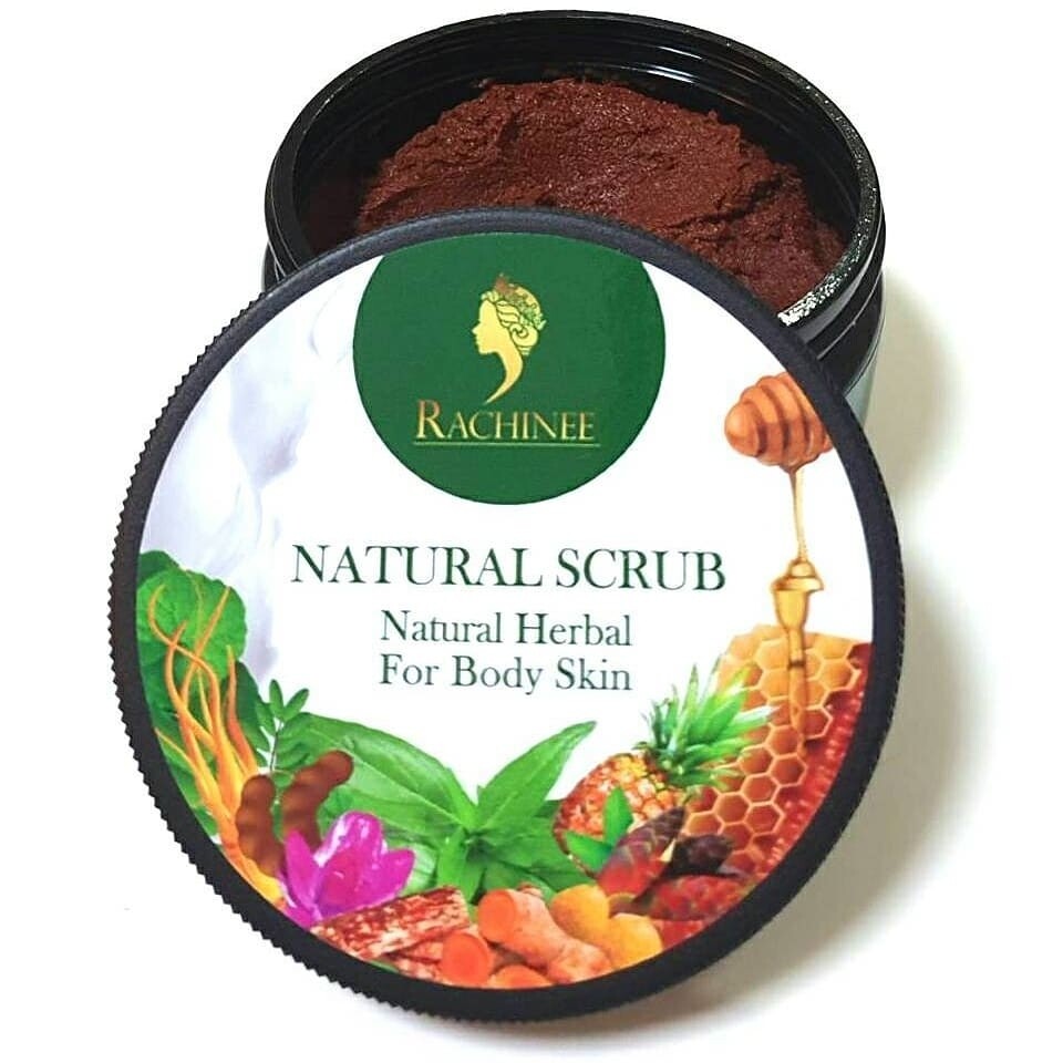 Rachinee Natural Scrub สครับขัดผิวสมุนไพร