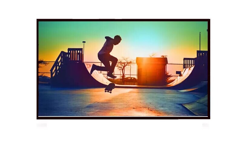 65inch TV with stand rentals Philips 4K TV