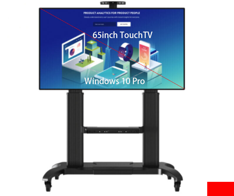 55inch/65inch TouchTV with stand rentals