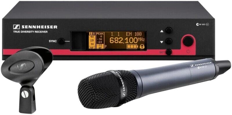 Sennheiser ew 100-eng g3-wireless handheld microphone