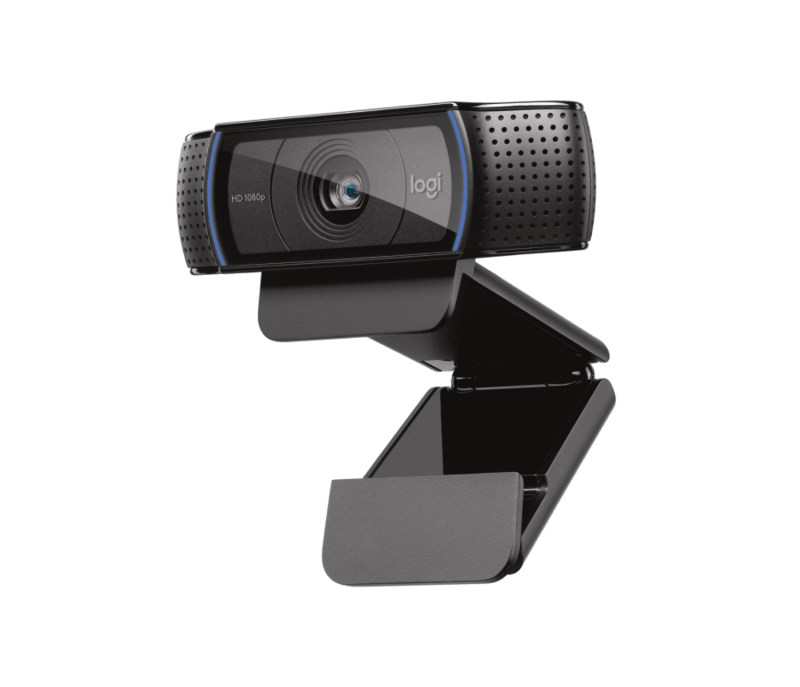 C920 full hd pro webcam with stand for meeting