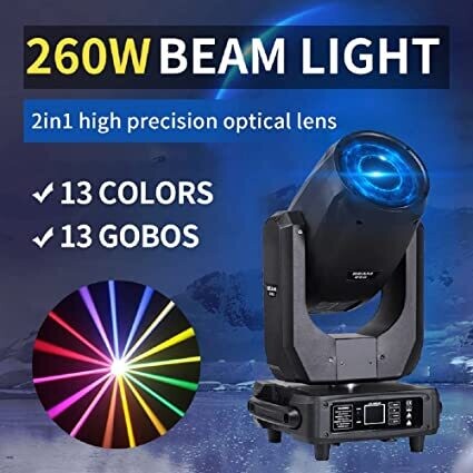 260w sharpy beam moving head lighting