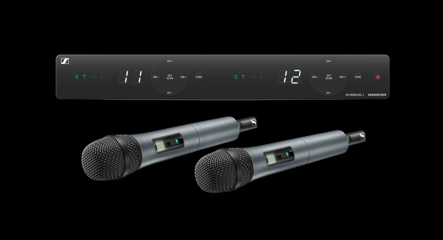 Sennheiser XS Wireless 1 Dual-wireless handheld microphone