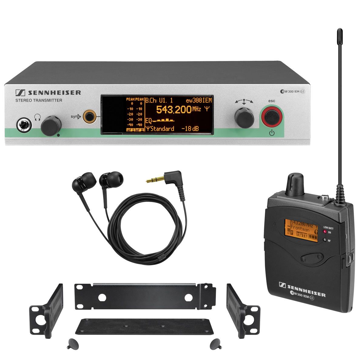Sennheiser ew 300 iem g3 wireless in-ear monitoring system