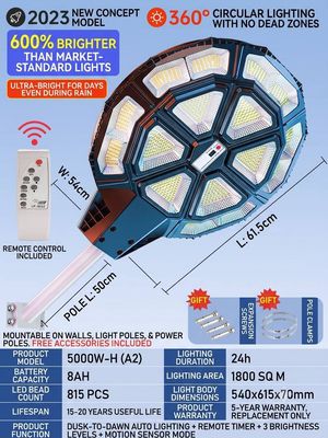 Solar LED Light 太陽能LED燈|戶外無電纜照明