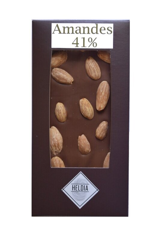 Tablette gourmande lait/amandes
