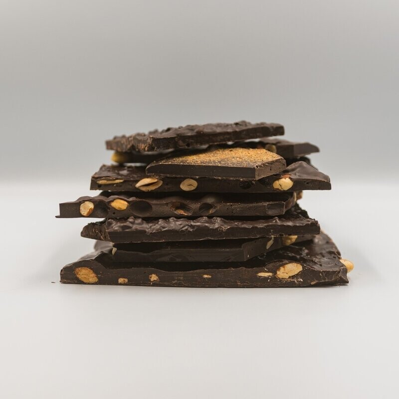 Chocolat noir à la casse