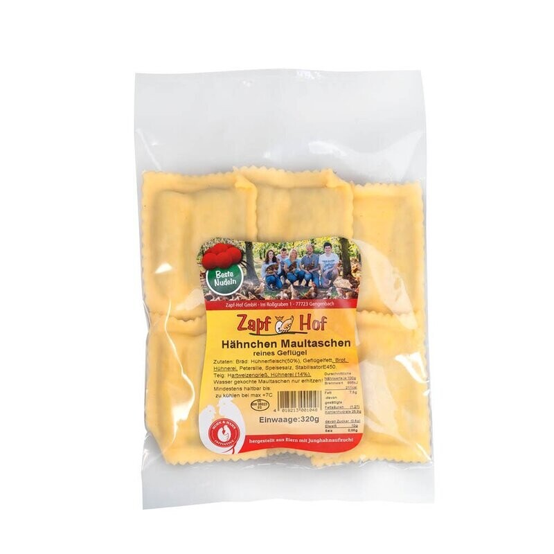 Hähnchen Maultaschen (reines Geflügel) Hähnchen Maultaschen (reines Geflügel)