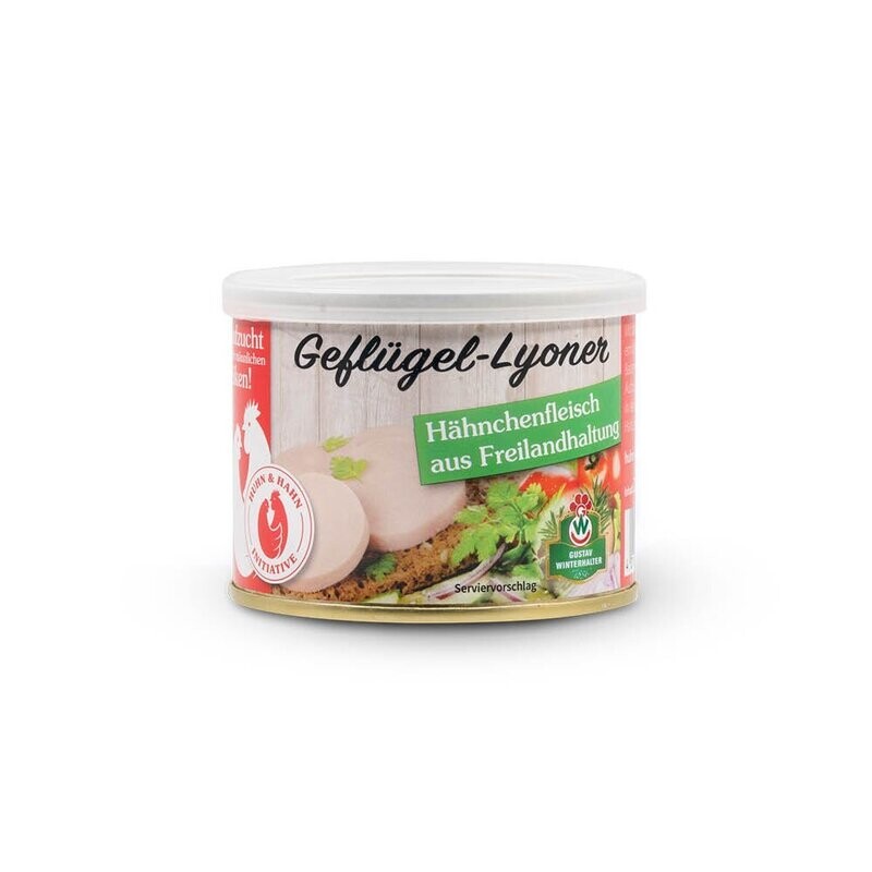 Geflügel-Lyoner Huhn&Hahn Geflügel-Lyoner Huhn&Hahn