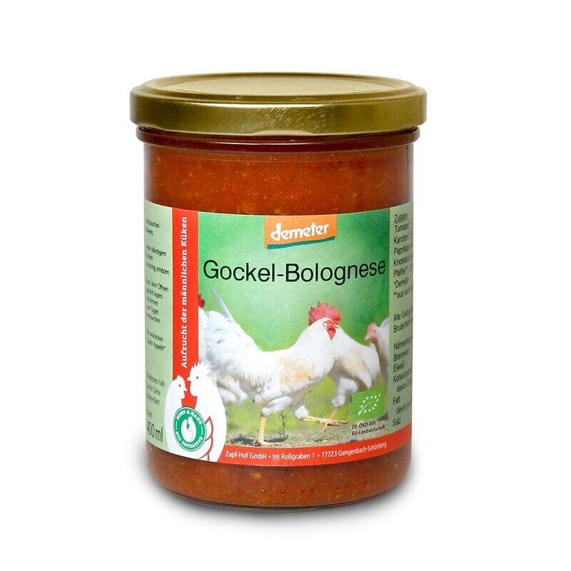 Bio-Demeter Gockel-Bolognese Bio-Demeter Gockel-Bolognese