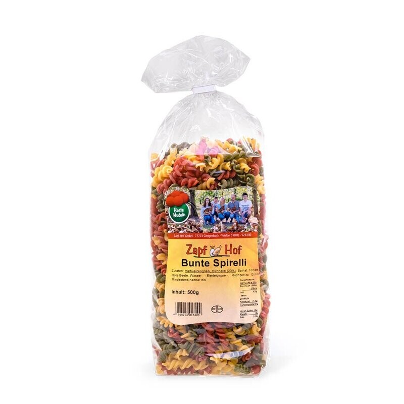Bunte Spirelli