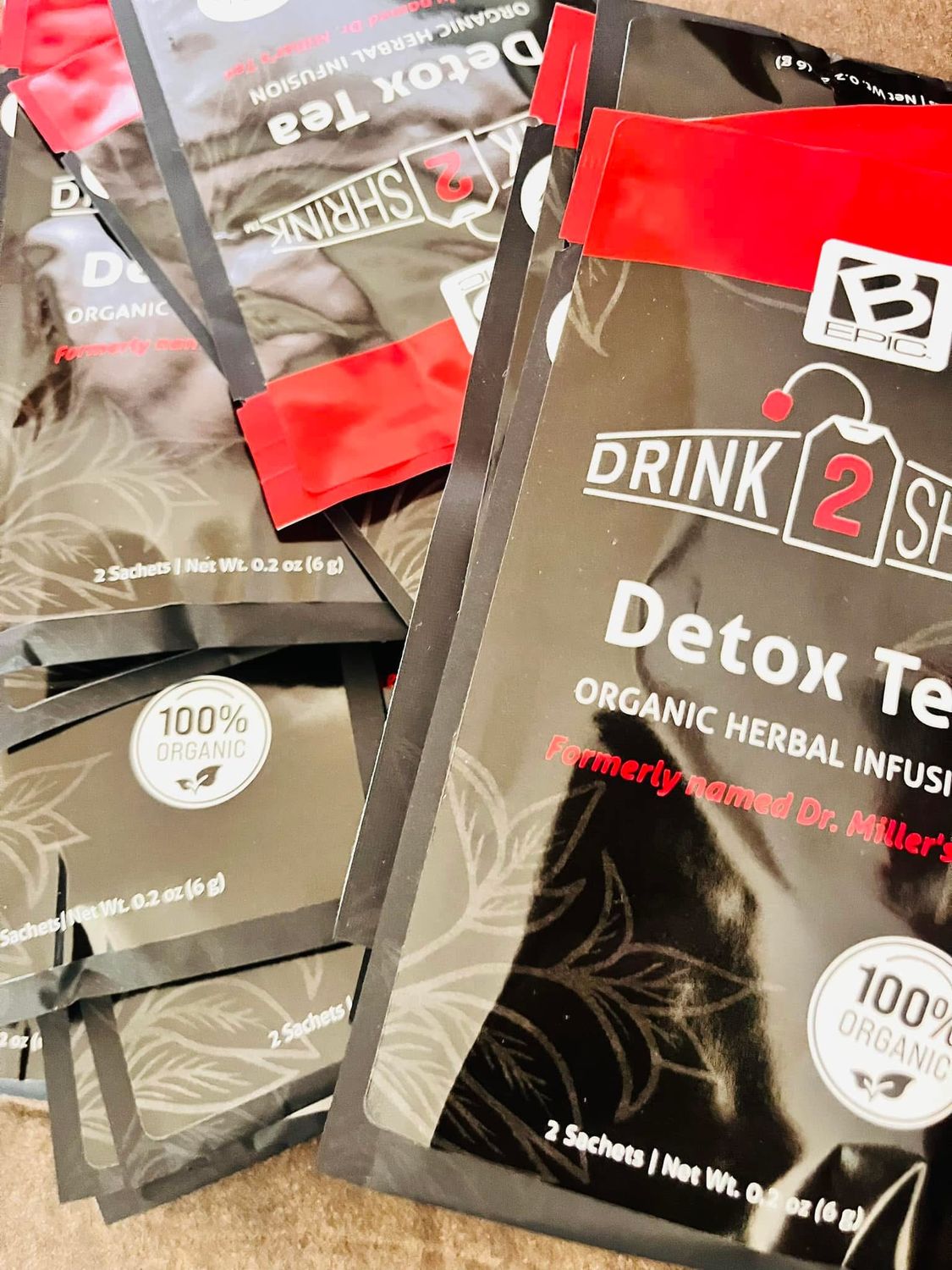 Drink2shrink 12 packs makes 12 juices  3 months supply