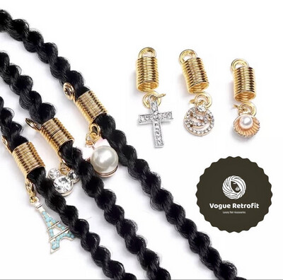Gold Pendent Coils