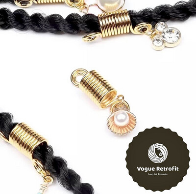 Gold Pendent Coils