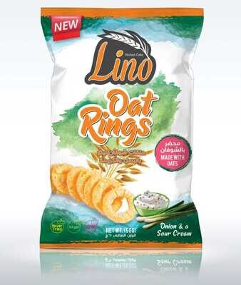 Lino Oat Rings with sour cream and onion   60g