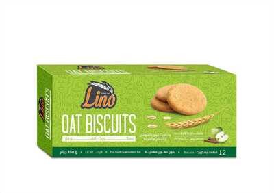 Lino Oat Biscuit with apple and cinnamon 180g