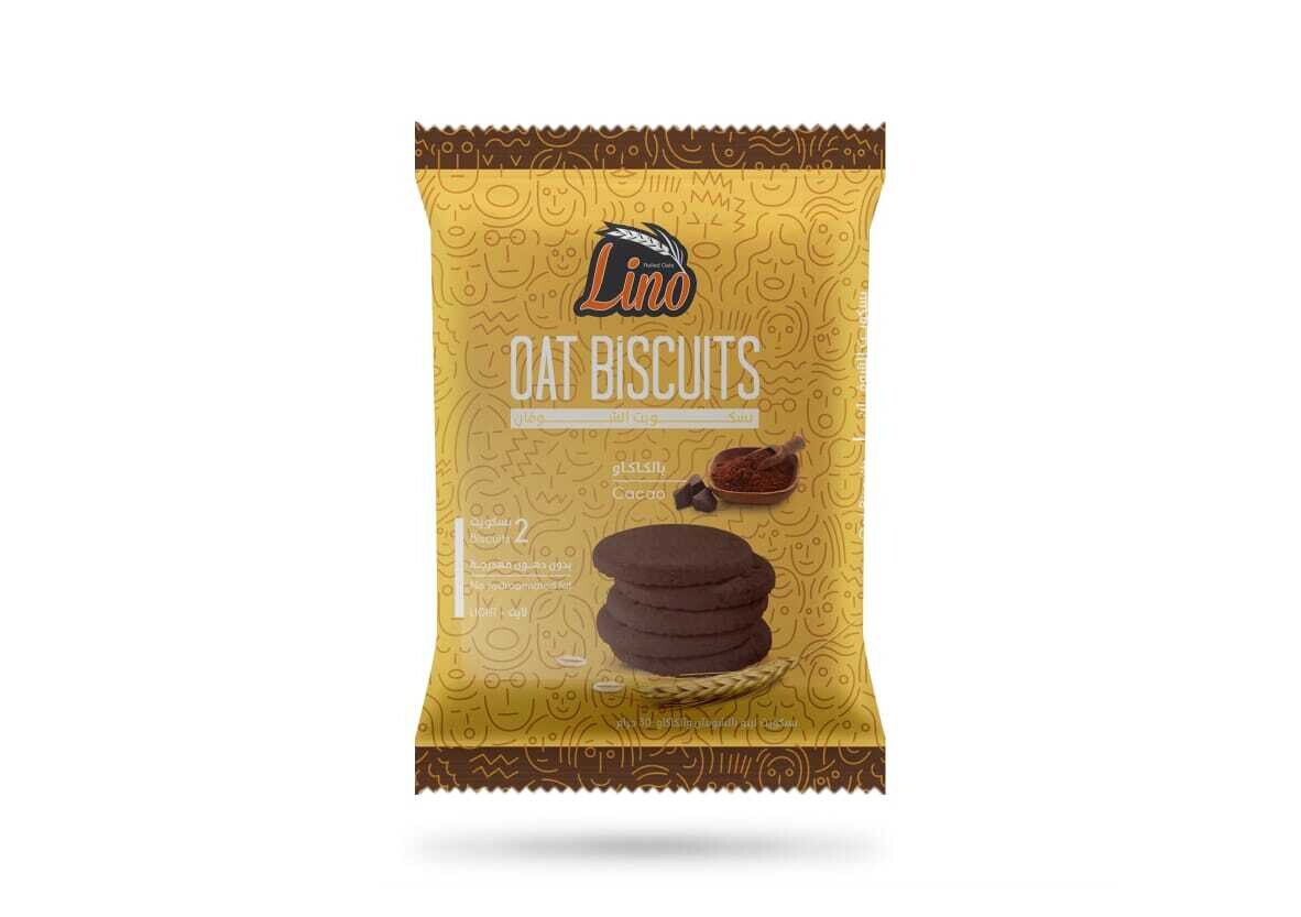 Lino Oat Biscuit with cocoa 30gx12