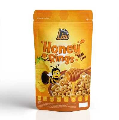 Lino Breakfast Honey Rings Cereal with Oats 250g