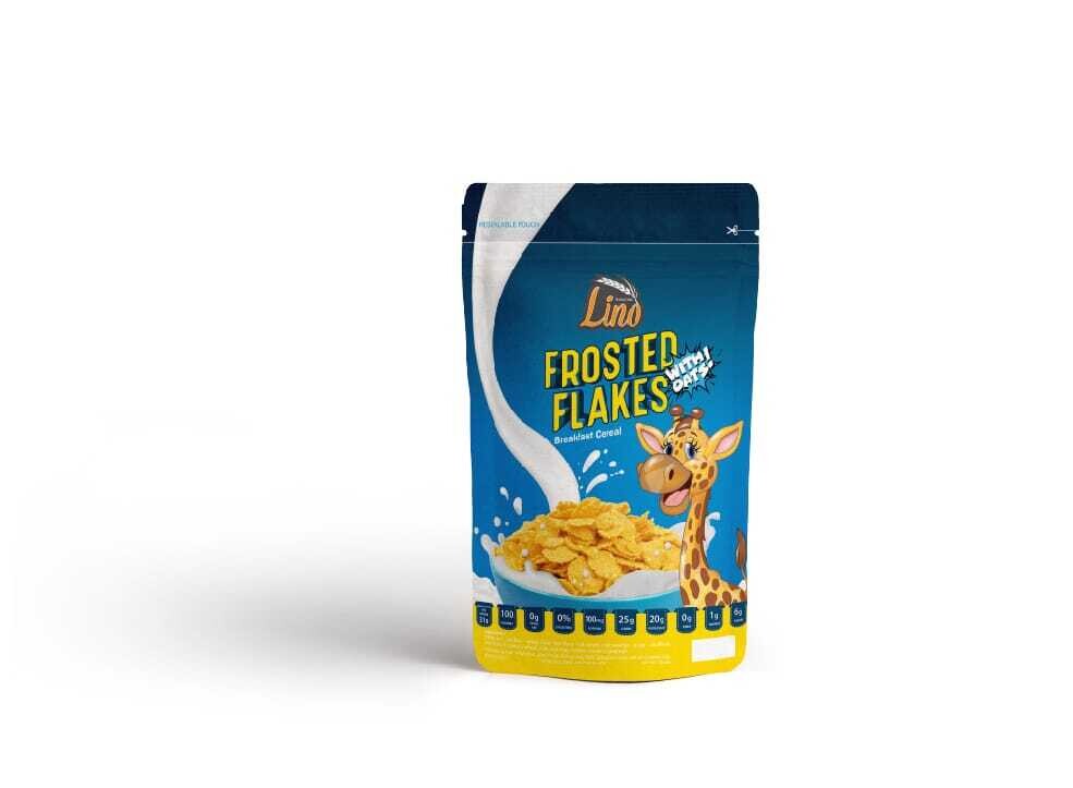 Lino Breakfast Frosted Flakes Cereal with Oats 250g