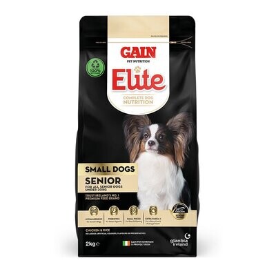 GAIN Elite Small Dogs - Senior 2kg Bag