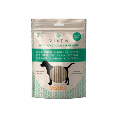 VIXEX Dog Health Supplement - Chicken Sticks 120g