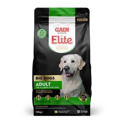 GAIN Elite Big Dogs - Adult 3kg /12KG.