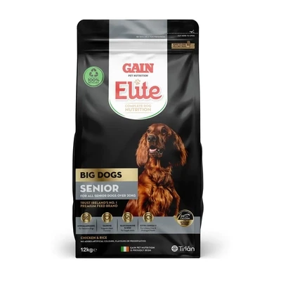 GAIN Elite Big Dogs - SENIOR 3kg or 12kg Bag
