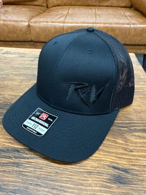 Reps4Vets Embroidered Hat (Black/Black)