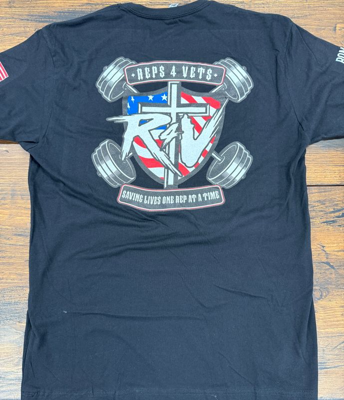Reps4Vets T-Shirt (Full Color Logo)