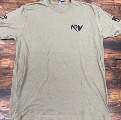 Reps4Vets T-Shirt (Single Color Logo)
