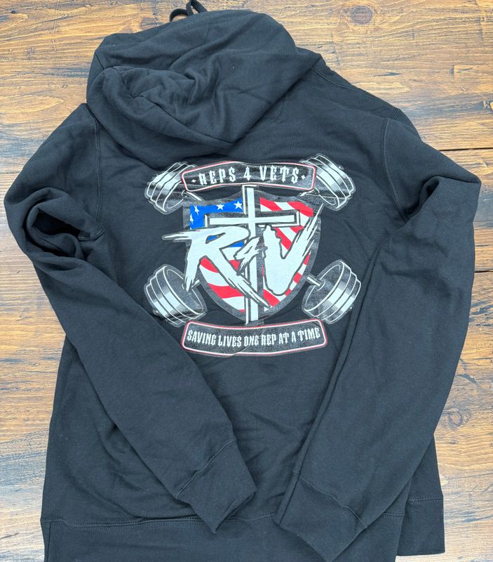 Reps4Vets Hoodie (Full Color Logo)